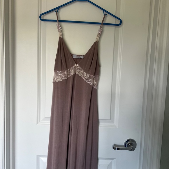 LISE CHARMEL Frission Vegetal Robe and Chemise Set M - Picture 14 of 14